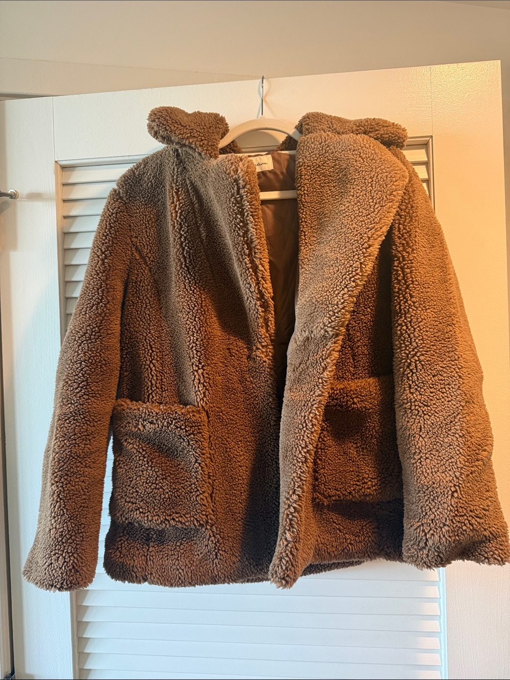 Teddy Jacket in Brown